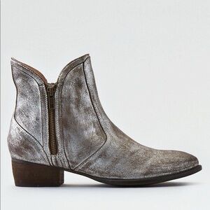 Seychelles Lucky Penny Booties Pewter